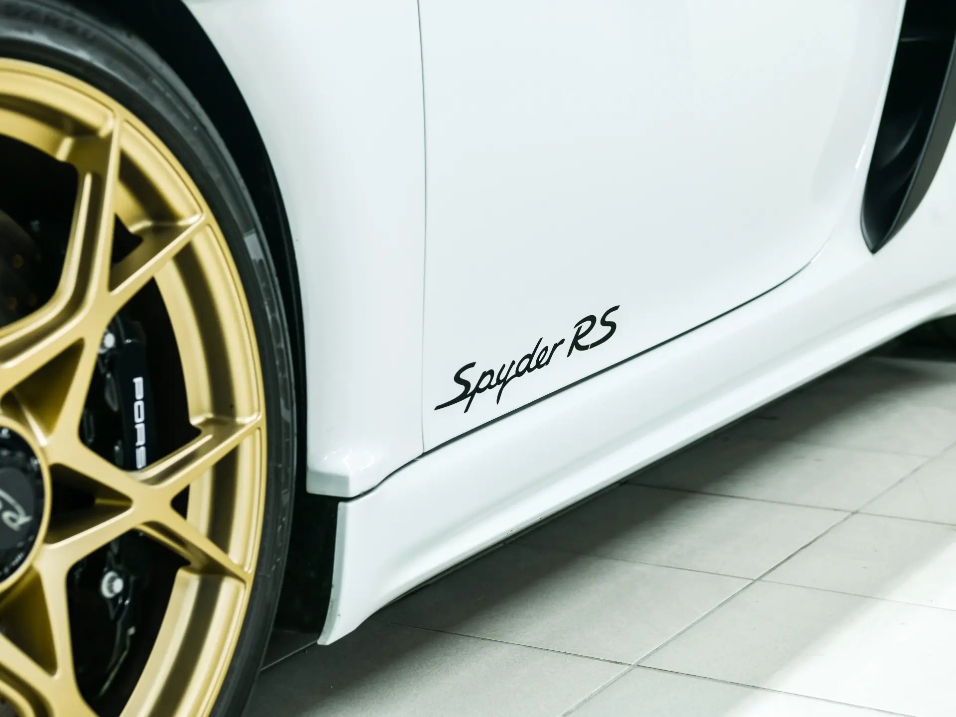 718 Boxster Spyder RS