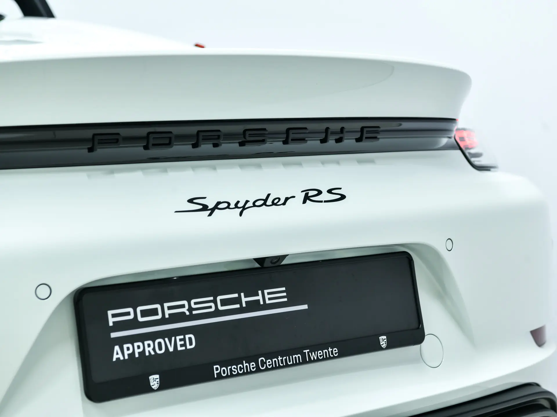 718 Boxster Spyder RS