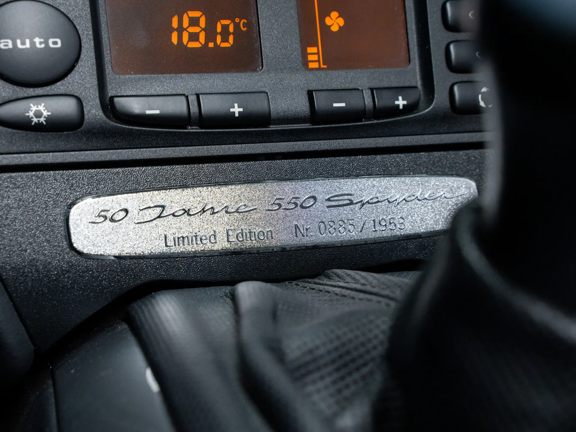 Boxster S 550 Spyder Edition