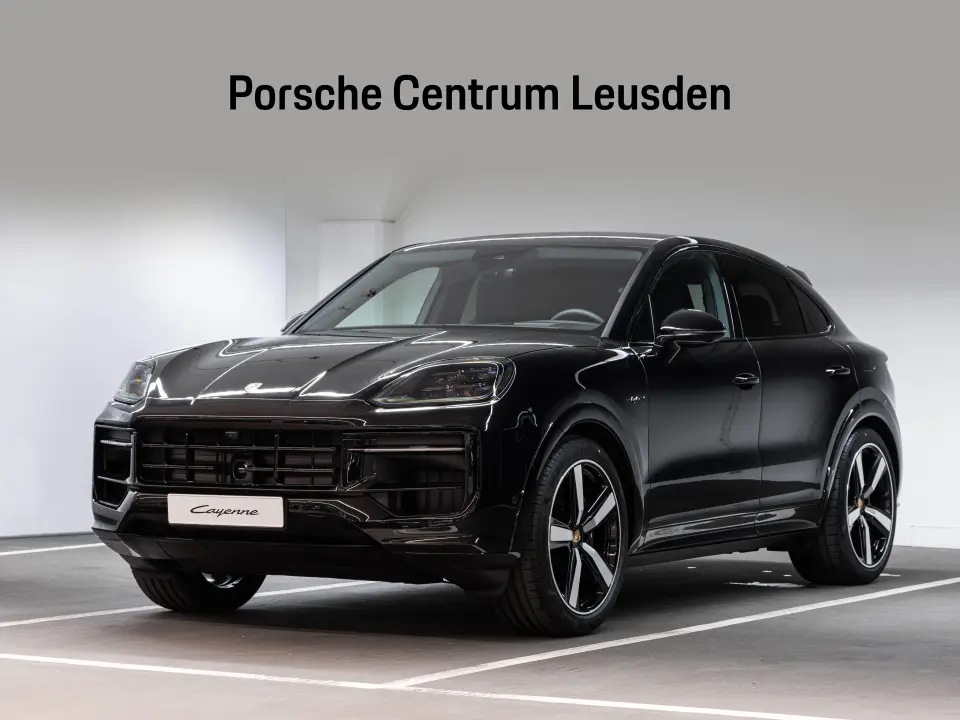 Porsche Cayenne E-Hybrid Black Edition Coupé