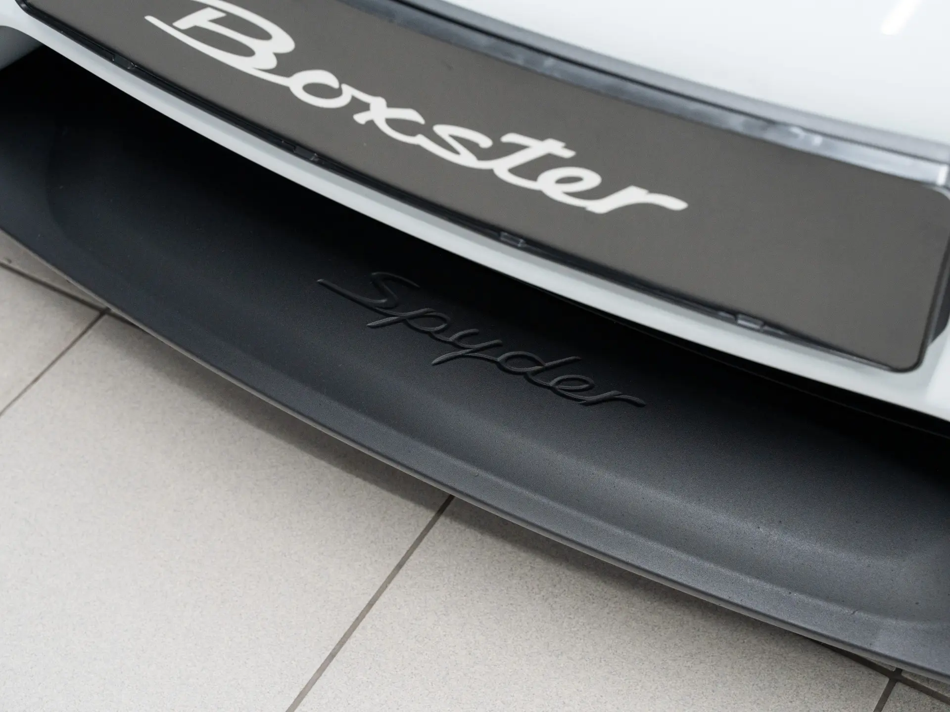 718 Boxster Spyder