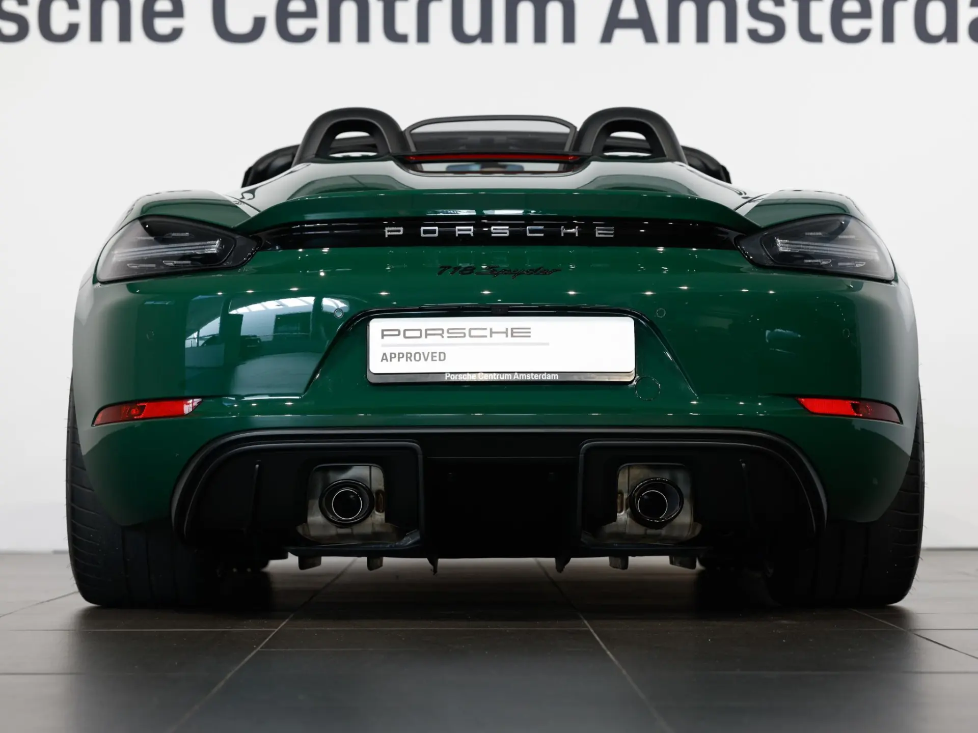 718 Spyder Britisch Racing Green